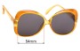 Sunglass Fix Lentes de Repuesto para Christian Dior 2241 - 54mm Wide 