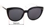 Sunglass Fix Replacement Lenses for Christian Dior Liner  - 56mm Wide 