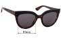 Sunglass Fix Ersatzgläser für Christian Dior Soft 1 - 51mm Wide 