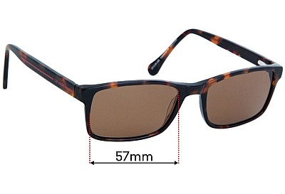 Converse 44 Lentes de Repuesto 57mm wide 