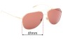 Sunglass Fix Replacement Lenses for Dolce & Gabbana DG2166 - 61mm Wide 