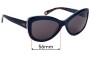 Sunglass Fix Replacement Lenses for Dolce & Gabbana DG3046 - 56mm Wide 