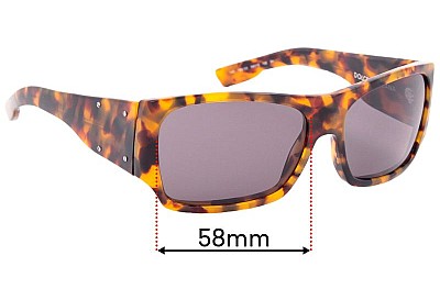 Dolce & Gabbana DG4045 Lentilles de Remplacement 58mm wide 