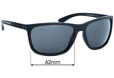 Emporio Armani EA4078 Replacement Lenses 62mm wide 