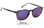 Sunglass Fix Lentes de Repuesto para Giorgio Armani AR 7074 - 50mm Wide 