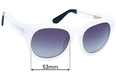 Gorman Spotlight Ersatzlinsen 53mm wide 