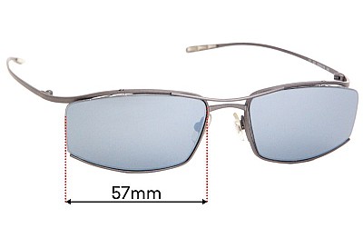 Hiero SLG Replacement Lenses 57mm wide 