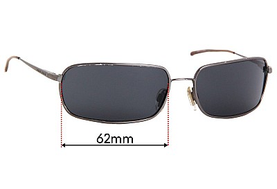 Hugo Boss HB113311 Ersatzlinsen 62mm wide 