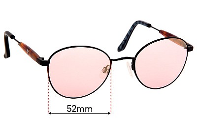 Lyle & Scott Alloa 11 Replacement Lenses 52mm wide 