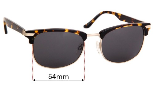 Sunglass Fix Replacement Lenses for Lyle & Scott L&S Sun Rx 01 - 54mm Wide 