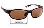 Sunglass Fix Lentilles de Remplacement pour Maui Jim MJ417 Twin Falls - 63mm Wide 