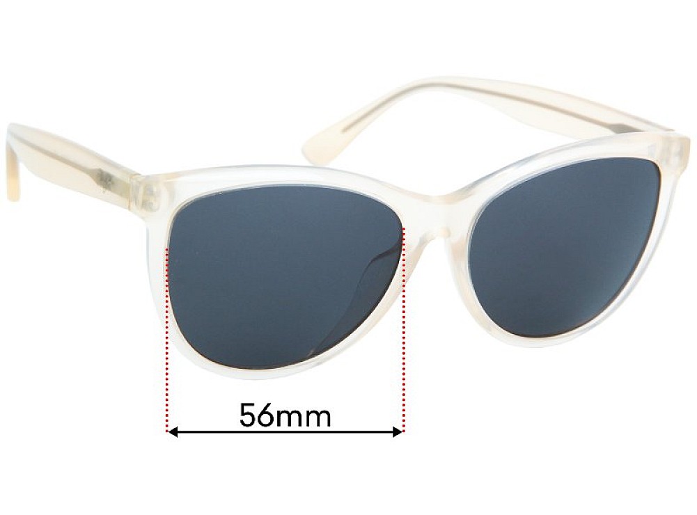 Sunglass Fix Lentilles de Remplacement pour Maui Jim MJ833 Glory Glory - 56mm Wide Sunglass Fix Lentilles de Remplacement pour Maui Jim MJ833 Glory Glory - 56mm Wide