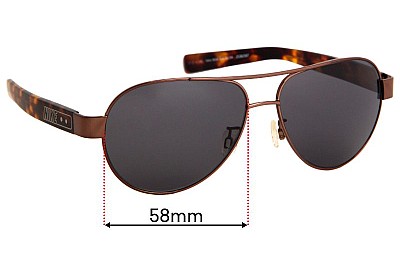 Nike NSW Sun Rx 04 Replacement Lenses 58mm wide 