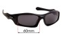 Sunglass Fix Replacement Lenses for Oakley Monster Pup OO9029 - 60mm Wide 