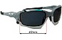 Sunglass Fix Ersatzgläser für Oakley Racing Jacket OO9171 (Non-Vented) - 62mm Wide 