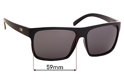 Otis After Dark Replacement Lenses 59mm wide 