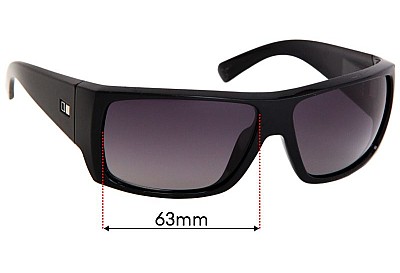 Otis The Insider Replacement Lenses 63mm wide 