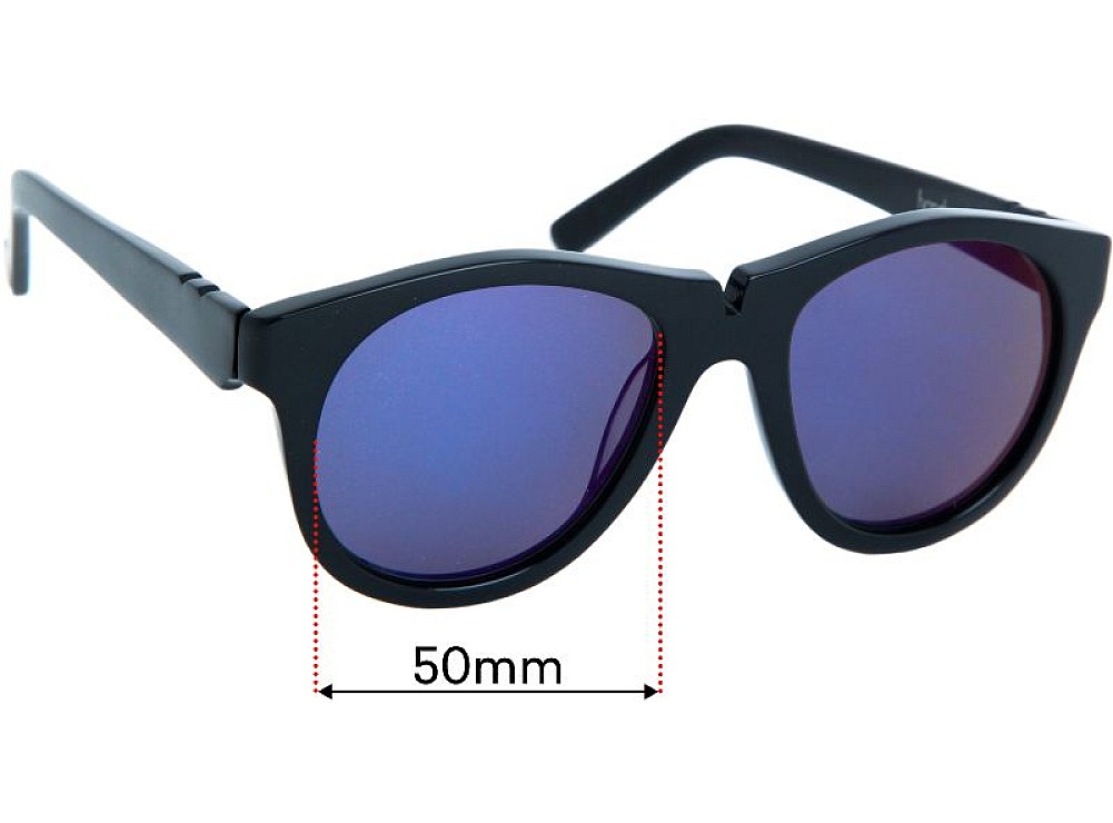 Sunglass Fix Ersatzgläser für Pared Salt & Pepper - 50mm Wide Sunglass Fix Ersatzgläser für Pared Salt & Pepper - 50mm Wide