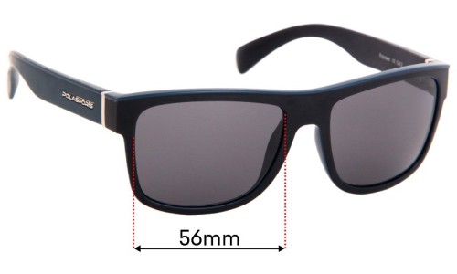 Sunglass Fix Lentes de Repuesto para Polasports Mobster - 56mm Wide 