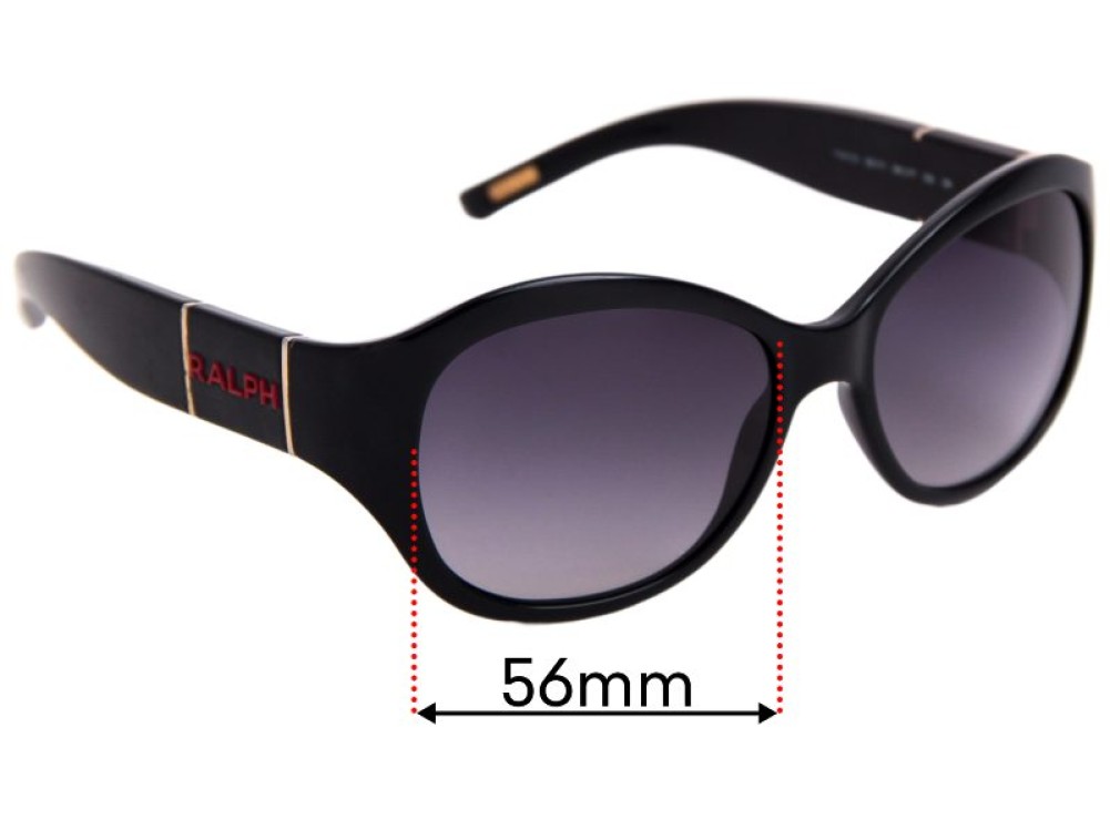 Sunglass Fix Lentes de Repuesto para Ralph Lauren RA5110 - 56mm Wide Sunglass Fix Lentes de Repuesto para Ralph Lauren RA5110 - 56mm Wide