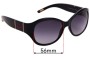 Sunglass Fix Lentes de Repuesto para Polo RA 5110 - 56mm Wide 