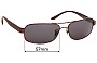 Sunglass Fix Replacement Lenses for Ray-Ban RB3273 - 57mm Wide 