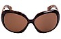 Ray Ban Jackie Ohh II RB4098 Replacement Lenses Front View 