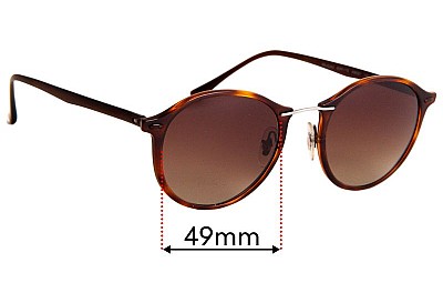 Ray-Ban RB4242 LightRay Ersatzlinsen 49mm wide 