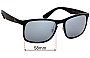 Sunglass Fix Replacement Lenses for Ray-Ban RB4264 - 58mm Wide 