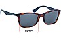 Sunglass Fix Replacement Lenses for Ray-Ban RB7047  - 54mm Wide 