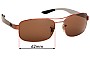 Sunglass Fix Replacement Lenses for Ray-Ban RB8318-CH - 62mm Wide 