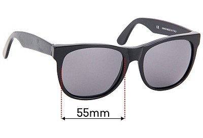 Retro Super Future Super Future Replacement Lenses 55mm wide 