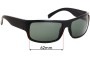 Sunglass Fix Replacement Lenses for Rip Curl Raglan - 62mm Wide 