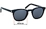 Sunglass Fix Ersatzgläser für Saint Laurent  SL 28 - 49mm Wide 