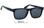 Sunglass Fix Replacement Lenses for Saint Laurent  SL M13/F - 55mm Wide 