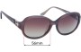 Sunglass Fix Lentes de Repuesto para Salvatore Ferragamo SF703SR - 56mm Wide 