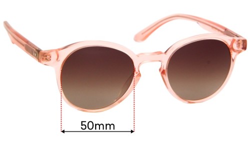 Sunglass Fix Replacement Lenses for Scanlan Theodore  Rose Blade - 50mm Wide 