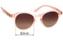 Sunglass Fix Replacement Lenses for Scanlan Theodore  Rose Blade - 50mm Wide 