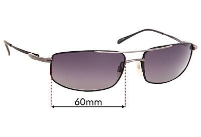 Serengeti Lamone Lentilles de Remplacement 60mm wide 