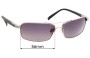 Sunglass Fix Replacement Lenses for Serengeti Pareto - 56mm Wide 