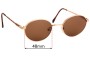 Sunglass Fix Replacement Lenses for Sferoflex S416 - 48mm Wide 