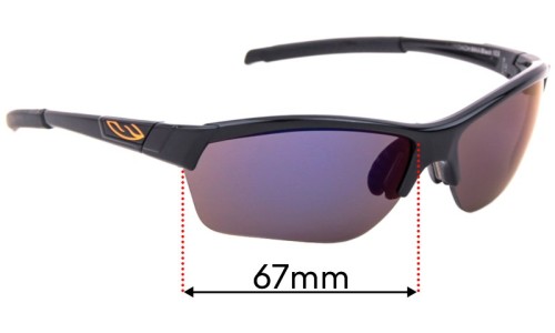 Smith Approach Max Replacement Lenses 67mm wide 