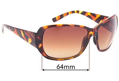 Smith Hemline Lentes de Repuesto 64mm wide 