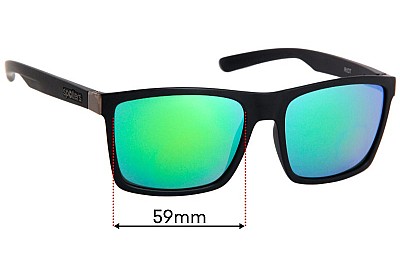 Spotters Riot Replacement Lenses 59mm wide 