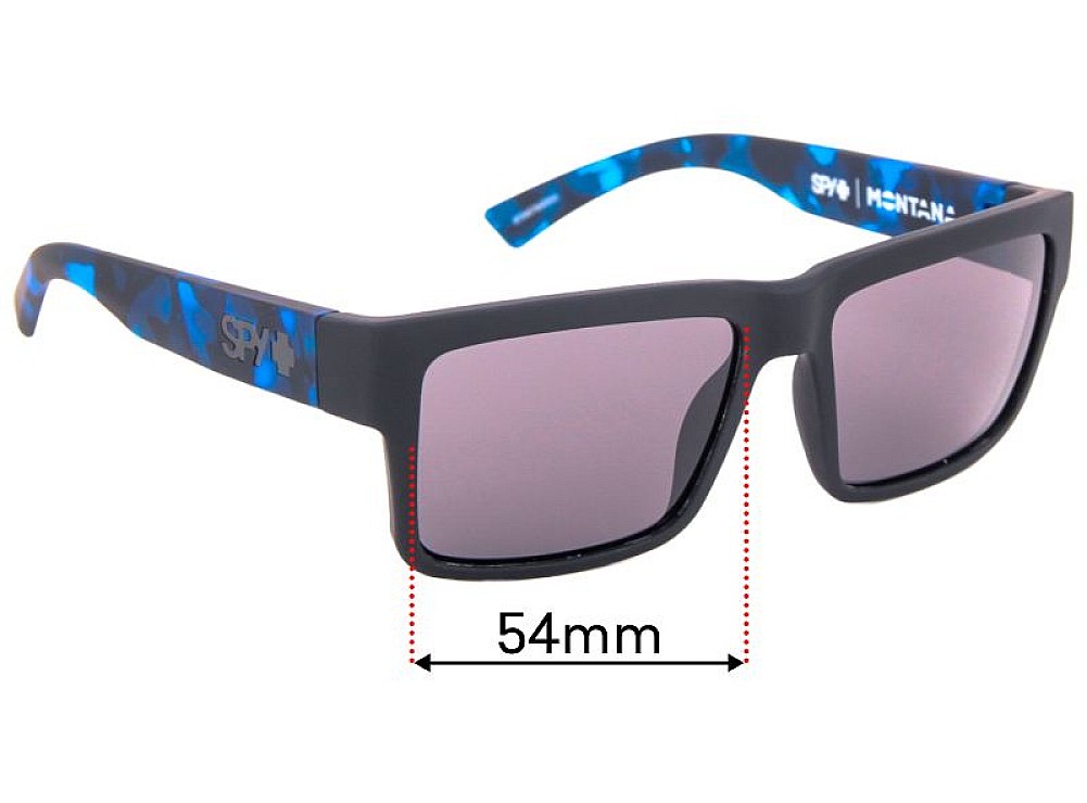 Sunglass Fix Replacement Lenses for Spy Optic Montana - 54mm Wide Sunglass Fix Replacement Lenses for Spy Optic Montana - 54mm Wide