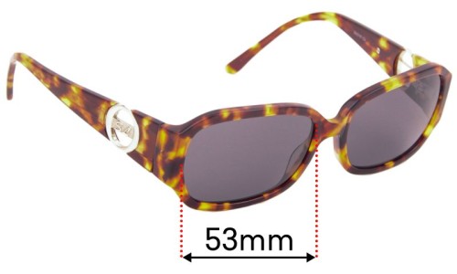 Stephanie Leigh 14SL3PSJ Replacement Lenses 53mm wide 