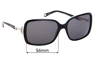 Tiffany & Co TF 4043 Lentilles de Remplacement 56mm wide 