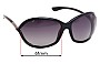 Sunglass Fix Replacement Lenses for Tom Ford Jennifer FT0008 - 61mm Wide 