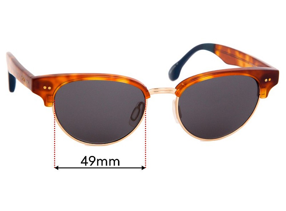 Sunglass Fix Lentes de Repuesto para Toms Audra - 49mm Wide Sunglass Fix Lentes de Repuesto para Toms Audra - 49mm Wide