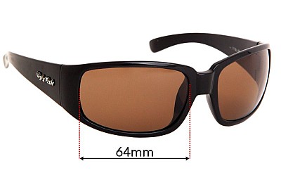 Ugly Fish High Tide Lentes de Repuesto 64mm wide 